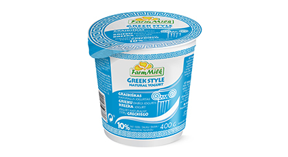 Grieķu jogurts FARM MILK 9%, 400g