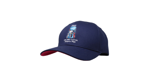 Cepure IIHF PČ 2023 ar logo