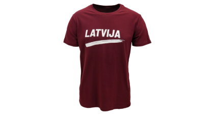 Vīriešu T-krekls IIHF PČ 2023 LATVIJA